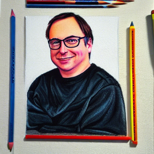 Linus Torvalds rendered by Stable Diffusion